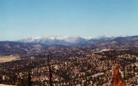 View of the High Sierras